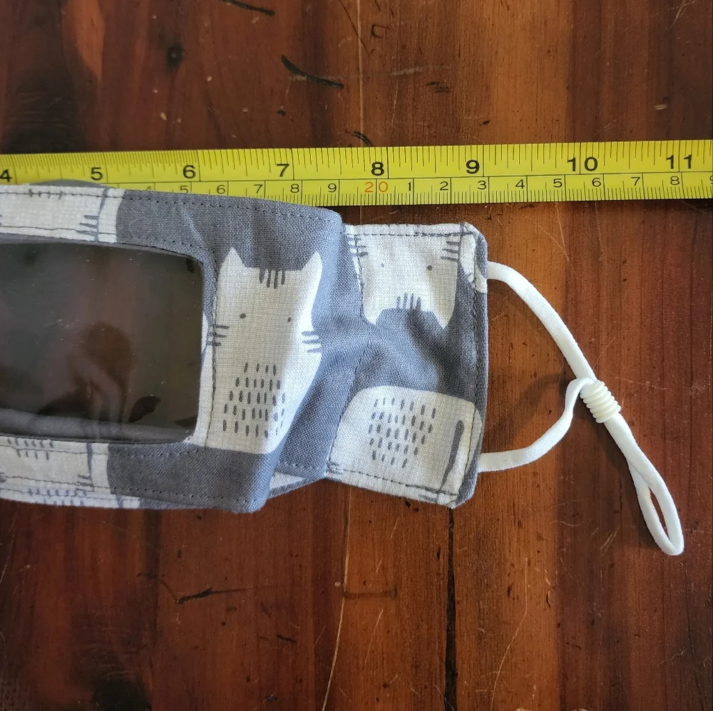 Clear Window Face Mask (Set Of 2)